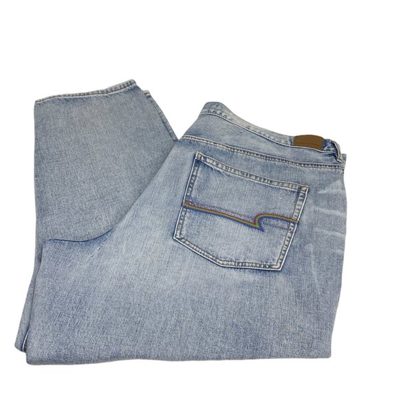 American Eagle 90s Boyfriend Jeans Rainbow Pockets Jeans Plus Size 24 NWT - Picture 2 of 15